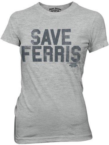 Save Ferris Distressed Juniors T-shirt