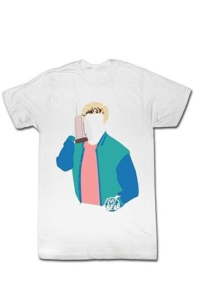 Saved By The Bell Zack Morris No Face T-Shirt