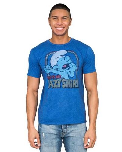 Smurfs Lazy Yawning Liberty T-shirt
