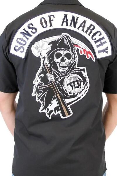 Sons of Anarchy Reaper Patch Workshirt