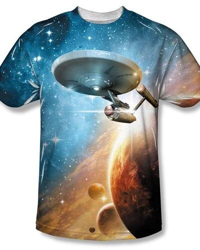 Star Trek Final Frontier NCC-1701 Sublimated T-Shirt