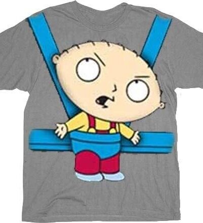 Stewie Baby Bjorn Carrier T-Shirt