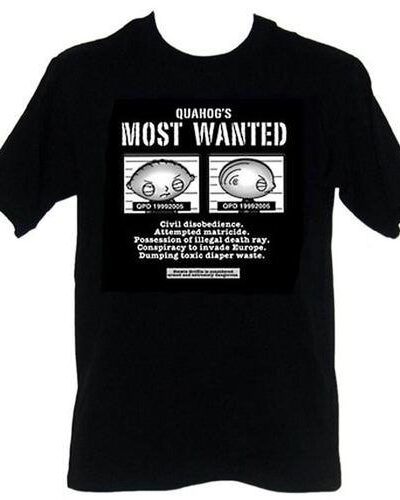 Stewie Most Wanted T-shirt