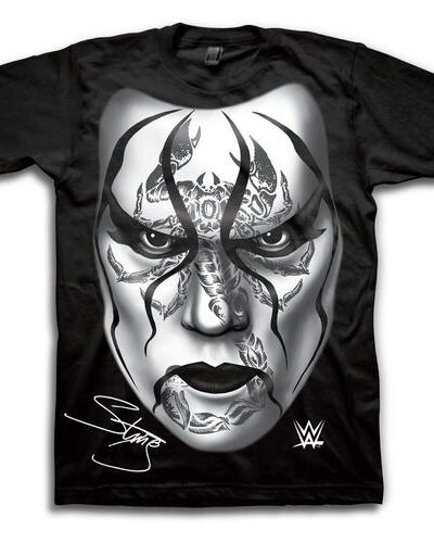 Sting Face Black T-Shirt