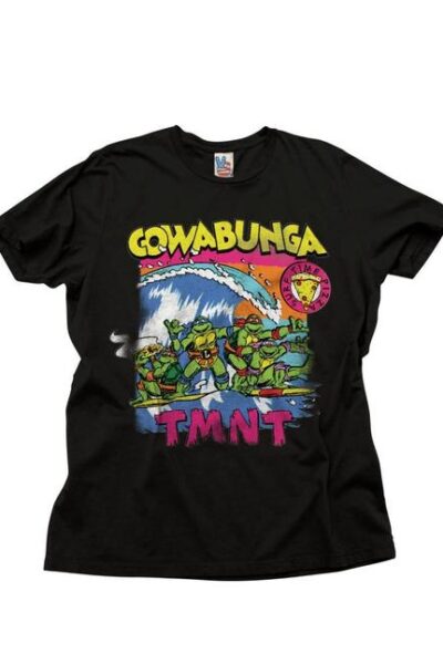 TMNT Cowabunga Surfing T-Shirt