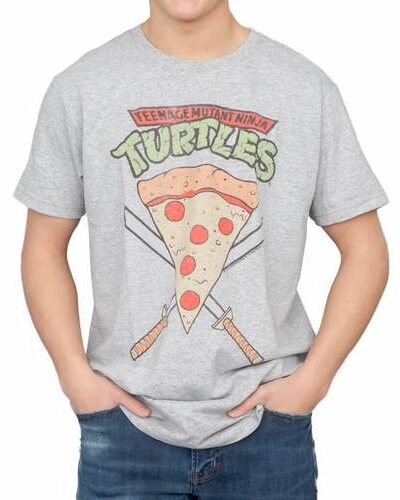 TMNT Pizza Slice Adult T-Shirt