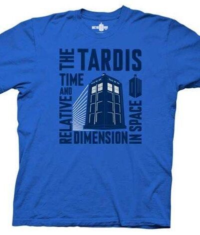 Tardis Time & Relative Dimension in Space T-shirt