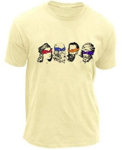 Teenage Mutant Ninja Turtles Real Artists T-Shirt