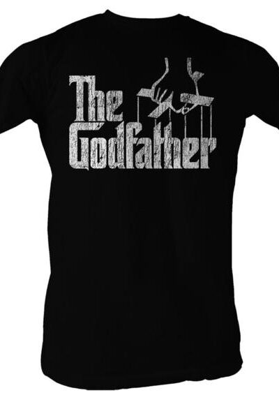 The Godfather Distressed Puppeteer Logo Black