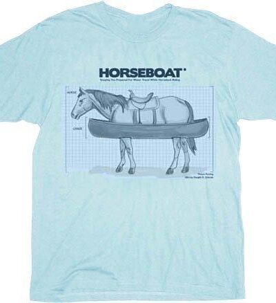 The Office Horse Boat Horseboat T-Shirt