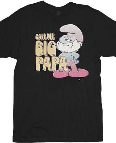 The Smurfs Call Me Big Papa T-shirt