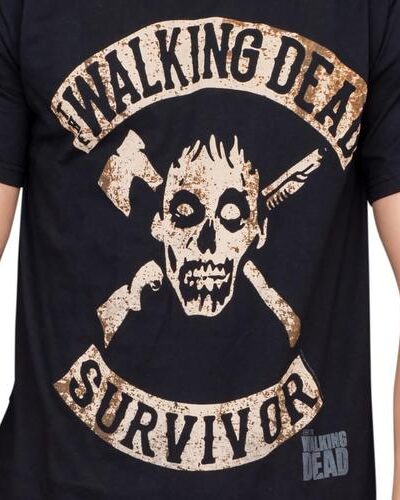 The Walking Dead Survivor Skull T-Shirt