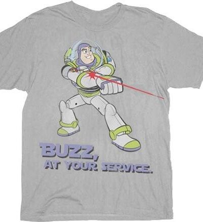 Toy Story Buzz Lightyear At Your Service T-shirt