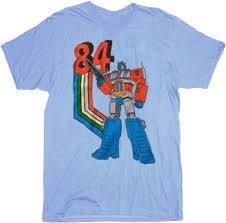 Transformers 84 Optimus Prime T-shirt