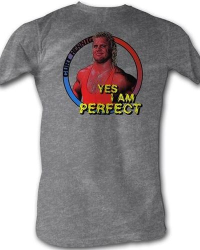 WWE Curtis Michael Curt Hennig Yes I Am Perfect T-shirt