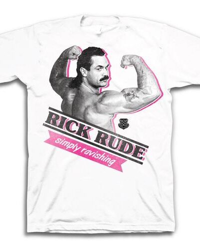 WWE Legends Flexing Rick Rude Simply Ravishing T-shirt