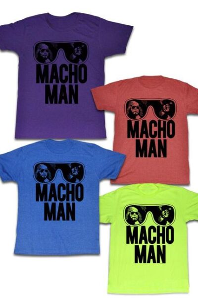 WWE Old School Macho Man Glasses T-Shirt