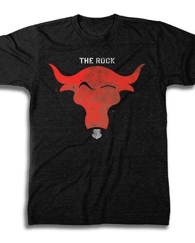 WWE The Rock Red Bull Face T-Shirt