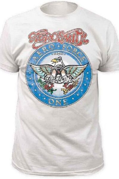 Wayne’s World Aerosmith Aero Force Short Sleeve T-shirt Tee