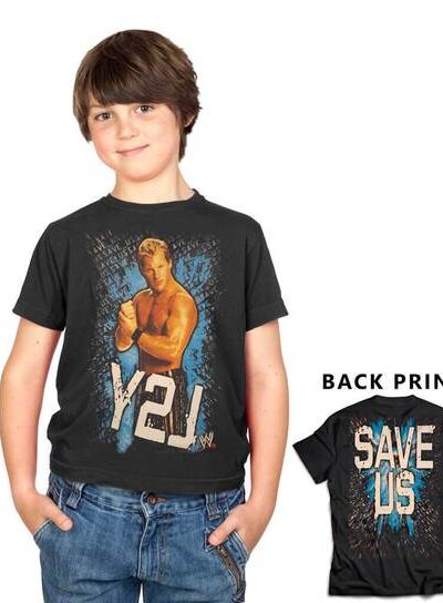 Y2J Jericho Save Us Black T-shirt