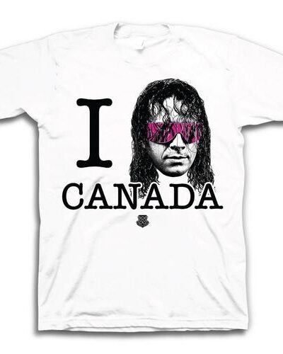 WWE Legends I Bret Hart Canada T-shirt