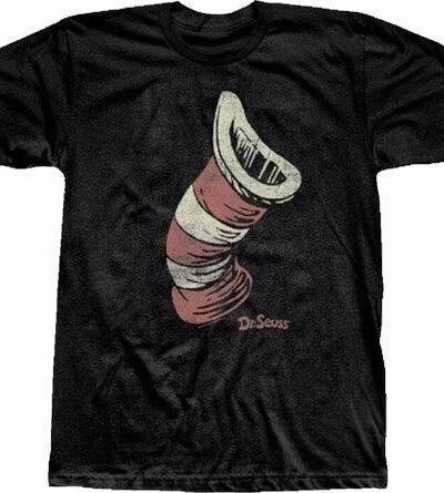 Dr. Seuss Big Hat Distressed T-shirt