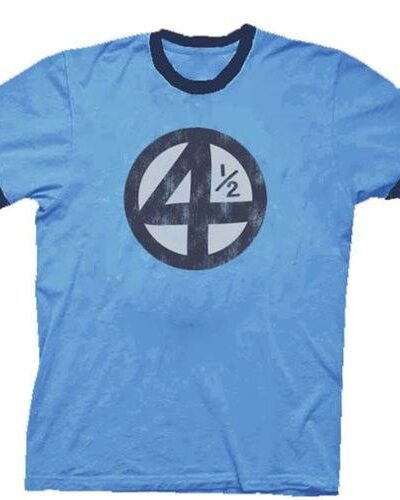 Fantastic Four 4.5 4 1/2 Scott Pilgrim Distressed T-shirt