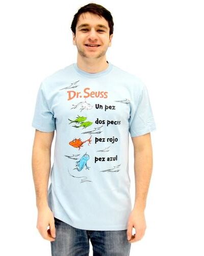 Spanish One Fish Two Fish T-shirt
