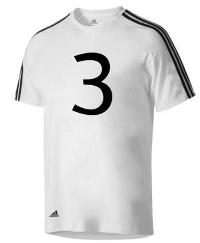 Todd Ingram #3 white Adidas T-shirt Costume Jersey