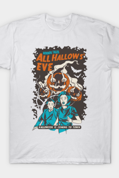 All Hallows Eve, Halloween Comic Book Design