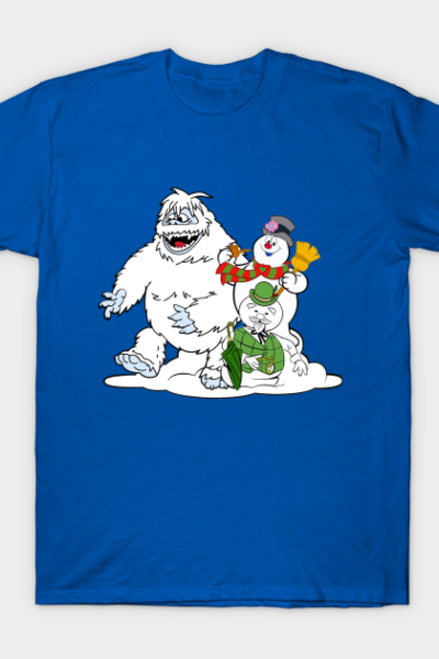 Frosty, Bumble and Sam – the Snowmen!