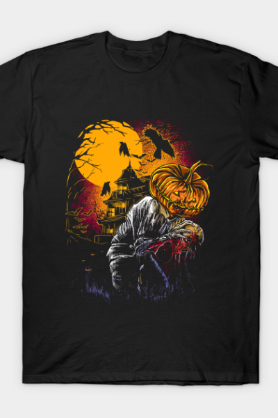 Haunted Halloween: Pumpkin Headed Scarecrow Design