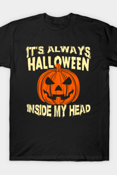 It’s Always Halloween Inside My Head Jack O’ Lantern