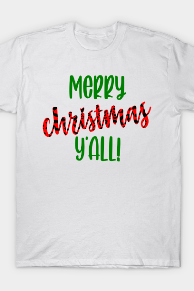 Merry Christmas Y’all Cute Christmas Design for Women