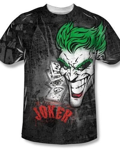 Batman Joker Sprays the City Sublimated T-Shirt