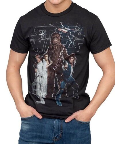 Star Wars Chewie and The Gang T-shirt