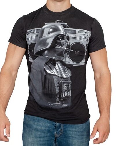 Star Wars Darth Vader Boombox Retro T-shirt