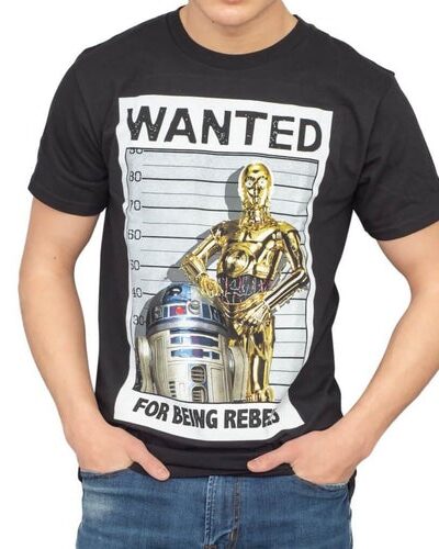 Star Wars Wanted For Being Rebels T-Shirt Tee