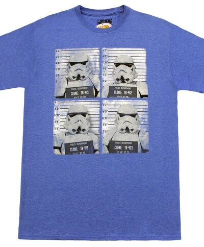 Storm Trooper Line Up Mug Shots T-shirt