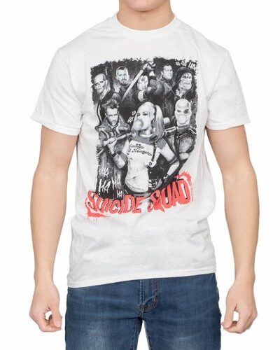 Suicide Squad Group Poster T-shirt