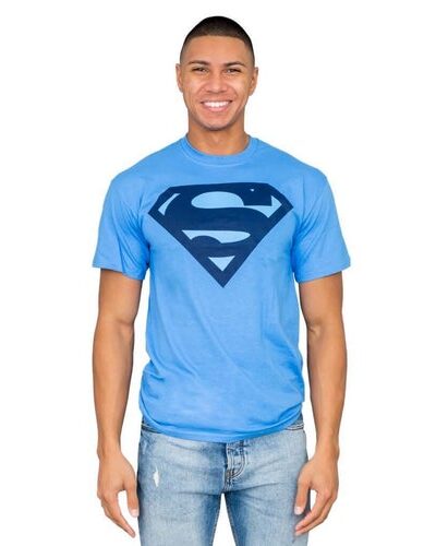 Superman Navy Shield Logo T-shirt