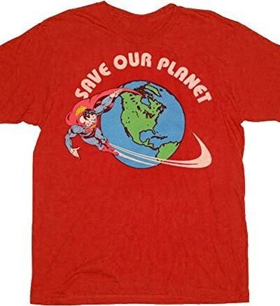 Superman Save Our Planet T-shirt