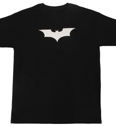 Batman White Movie Logo T-shirt
