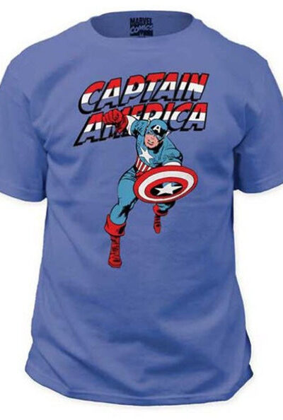Captain America Classic Charging T-shirt
