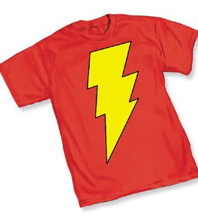 Captain Marvel Shazam! Symbol T-Shirt