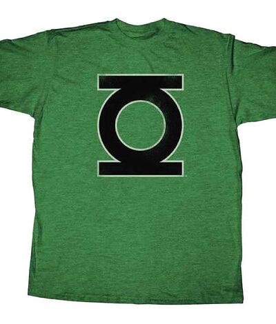 Green Lantern Classic Ring Heather Adult T-shirt