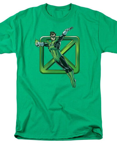 Green Lantern II Flying X Symbol T-Shirt