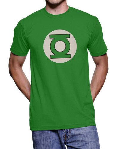 Green Lantern Logo Kelly Green T-shirt