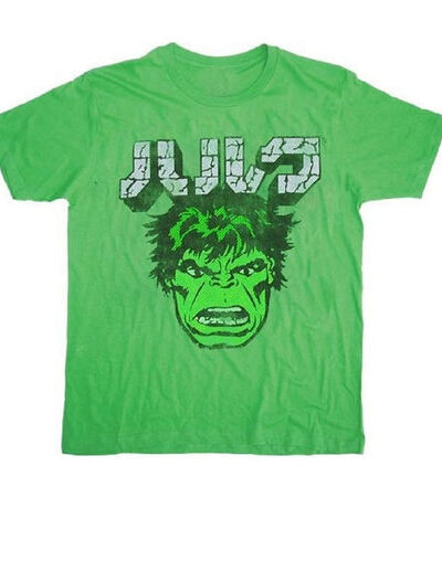 Incredible Hulk Japanese Green T-shirt