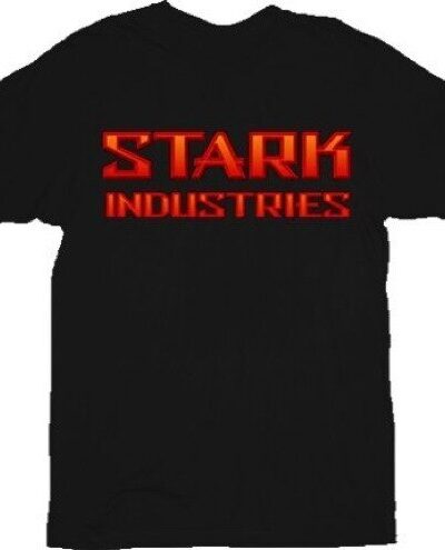Iron Man Bevel Red Stark Industries T-shirt